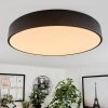 Plafonnier Maho LED Noir, 1 lumière