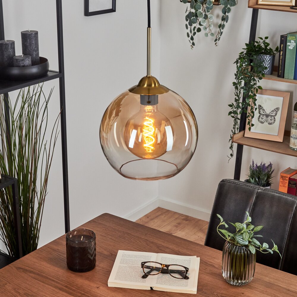 Suspension Calapa Laiton, 1 lumière main product photo