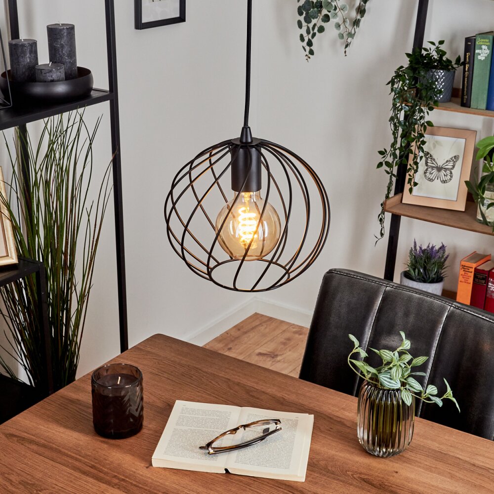Suspension Miton Noir, 1 lumière main product photo