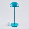 Lampe à poser Pelaro LED Bleu, 1 lumière