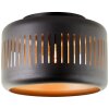 Plafonnier Brilliant Tyas Noir, 1 lumière