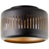 Plafonnier Brilliant Tyas Noir, 1 lumière