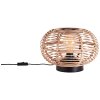 Lampe de table Brilliant Woodball Noir, 1 lumière