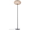 Lampadaire Brilliant Woodball Noir, 1 lumière