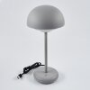 Lampe à poser Bellange LED Gris, 1 lumière