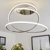 Plafonnier Donebas LED Chrome, 1 lumière