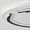 Plafonnier Leroux LED Blanc, 1 lumière