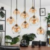 Suspension Calapa Laiton, 8 lumières