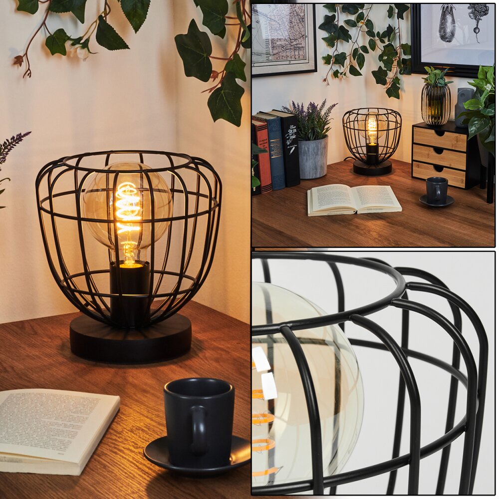 Lampe de table Piment Noir, 1 lumière main product photo