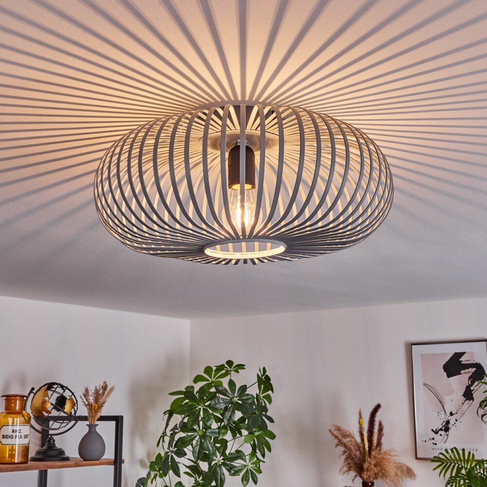 Plafonnier Oravi Gris, 1 lumière main product photo