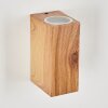 Applique murale d'extérieur Skaabu Couleur bois, 2 lumières