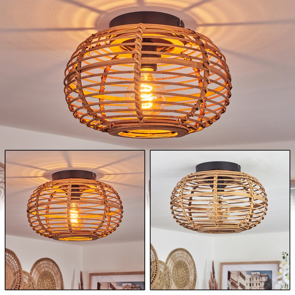 Plafonnier Manteau Écru, 1 lumière main product photo