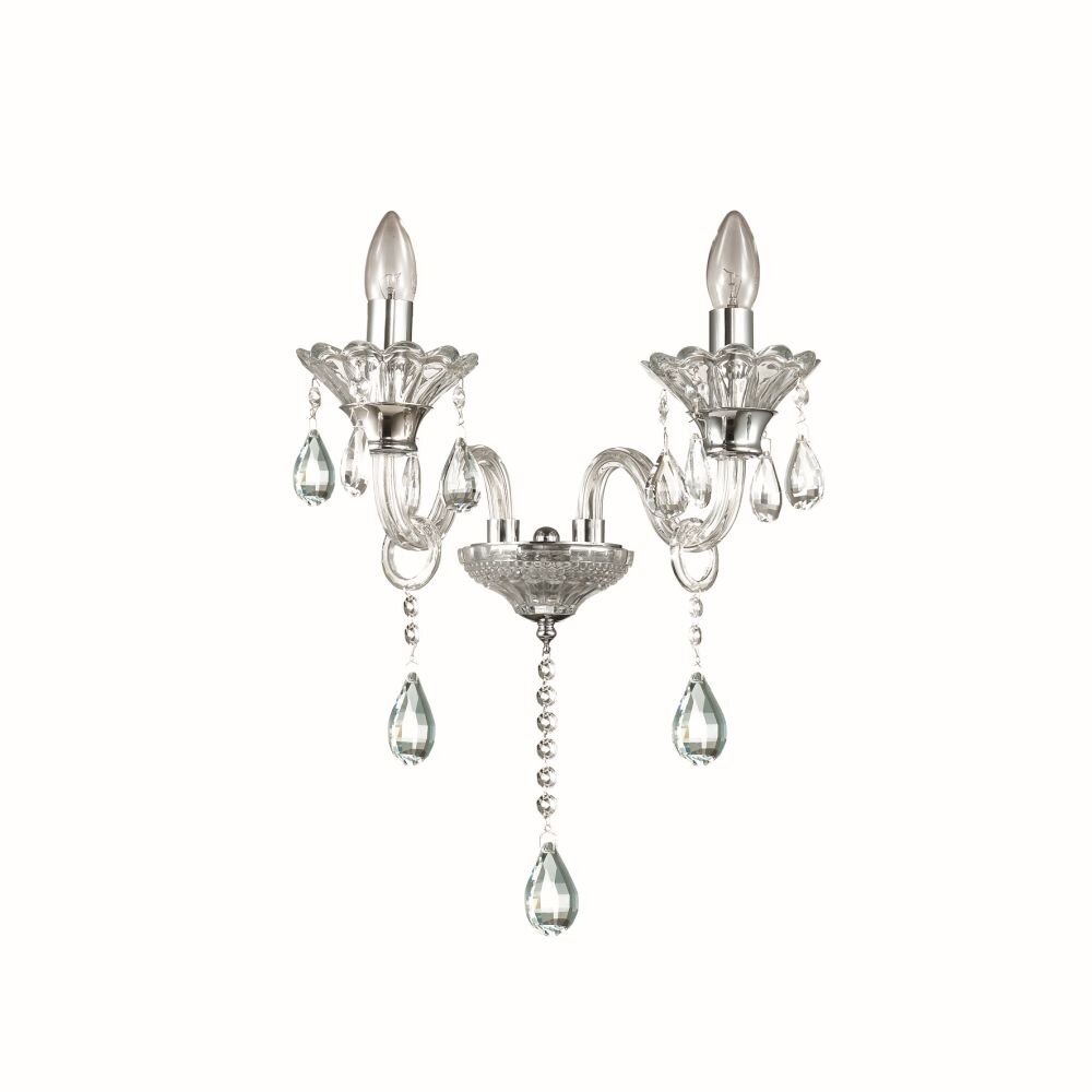 Applique murale Ideal Lux COLOSSAL Chrome, 2 lumières main product photo