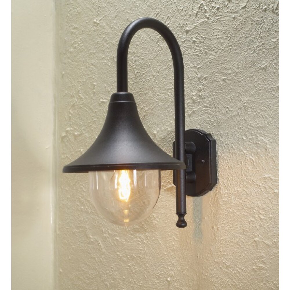 Applique murale Konstsmide Bari Noir, 1 lumière main product photo