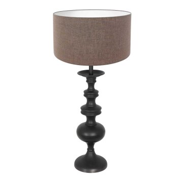 Lampe de table Steinhauer Lyons Noir, 1 lumière