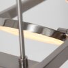 Suspension Steinhauer Soleil LED Acier brossé, 4 lumières