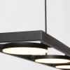 Suspension Steinhauer Soleil LED Noir, 4 lumières