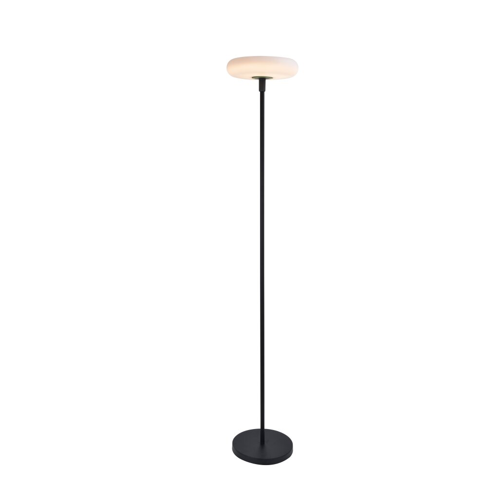 Lampadaire solaire d'extérieur Lutec Pops LED Noir main product photo