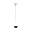 Lampadaire solaire d'extérieur Lutec Pops LED Noir