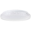 Plafonnier Brilliant Dasie LED Blanc, 1 lumière