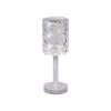 Lampe de table Leuchten-Direkt KRISTALA Transparent, 1 lumière
