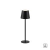 Lampe de table Leuchten-Direkt EURIA LED Noir, 1 lumière