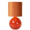 Lampe de table Lucide ESTERAD Orange, 1 lumière