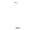 Lampadaire Lucide AARON LED Chrome, 1 lumière