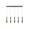 Suspension Lucide MARGARY LED Moka, 5 lumières