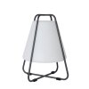 Lampe à poser Lucide PYRAMID LED Anthracite, 1 lumière