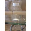 Lampe de table Lutec COCKTAIL LED Blanc, 1 lumière