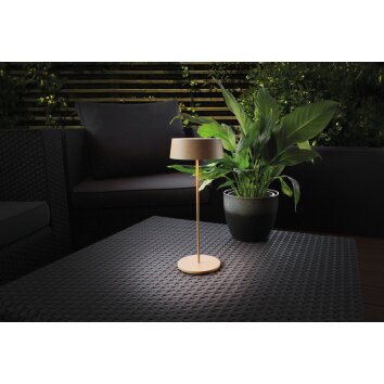 Lampe de table Lutec COCKTAIL LED Or, 1 lumière