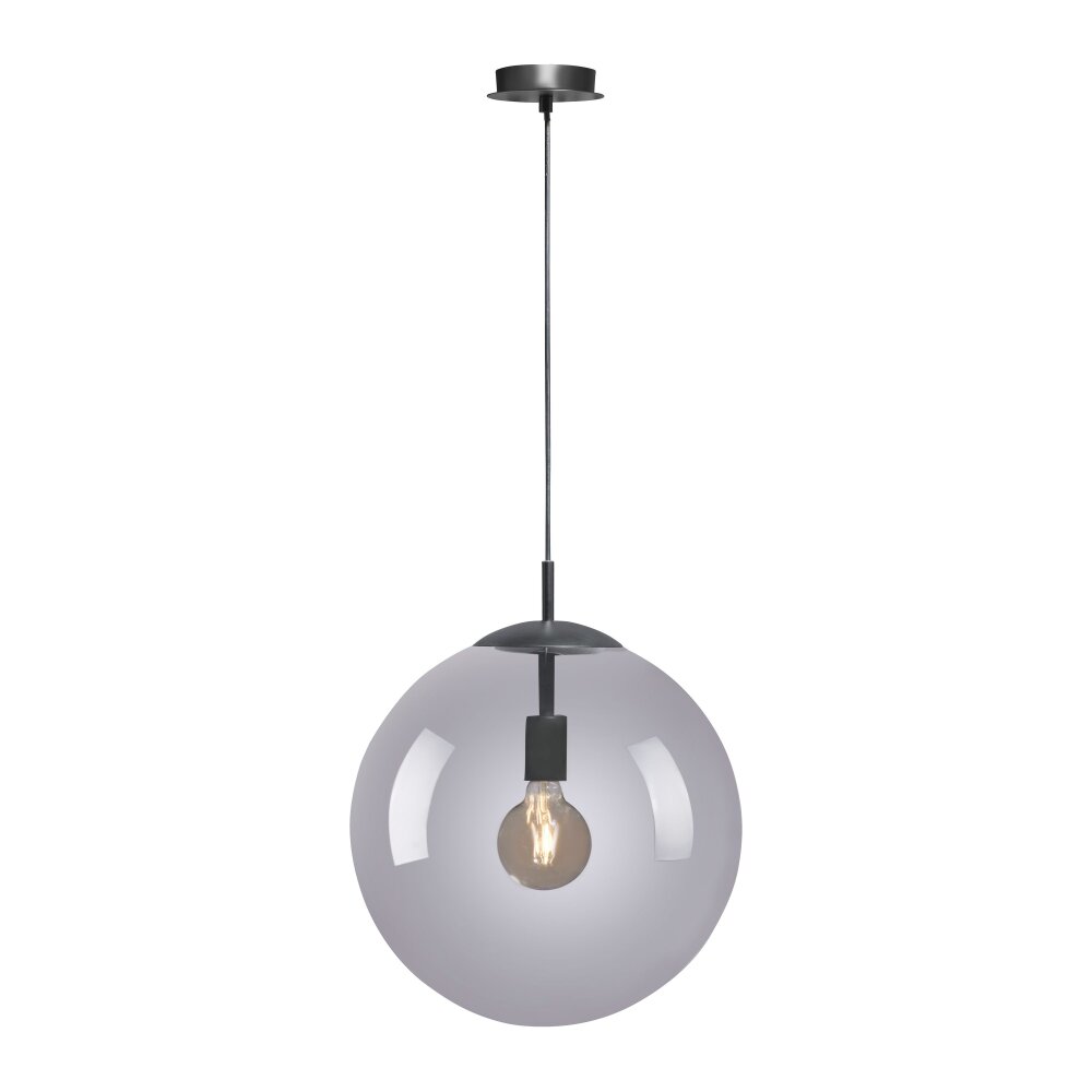 Suspension Paul Neuhaus WIDOW Noir, 1 lumière main product photo