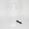 Lampe à poser Maza LED Blanc, 1 lumière