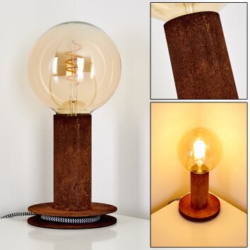 Lampe à poser Kimstad Rouille, 1 lumière