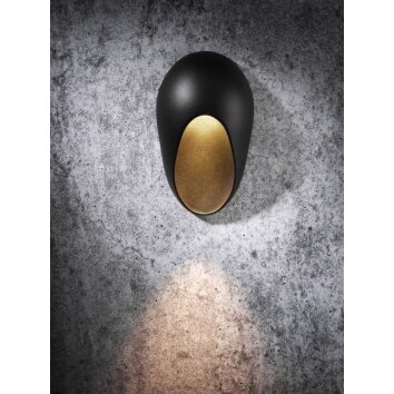 Applique murale d'extérieur Nordlux TOPAZ Noir, 1 lumière Applique murale d'extérieur Nordlux TOPAZ Noir, 1 lumière