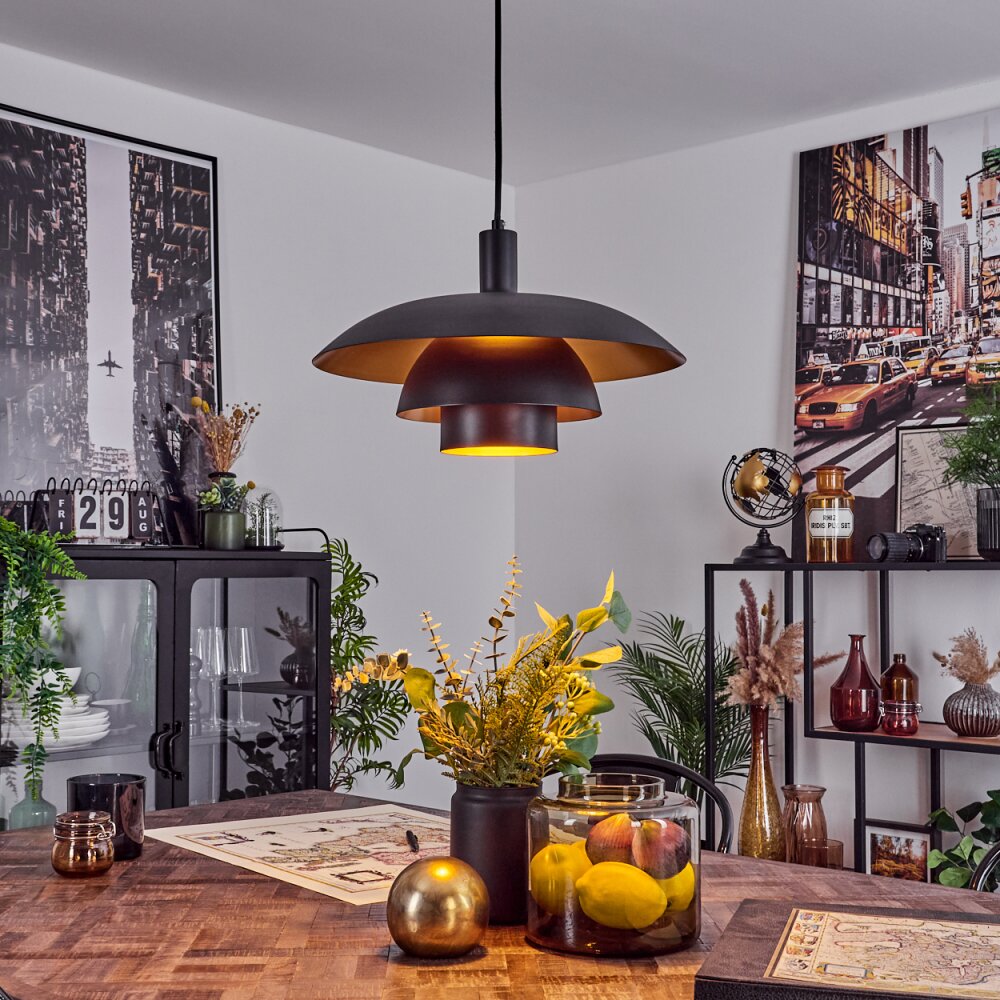 Suspension Sundet Noir, 1 lumière main product photo