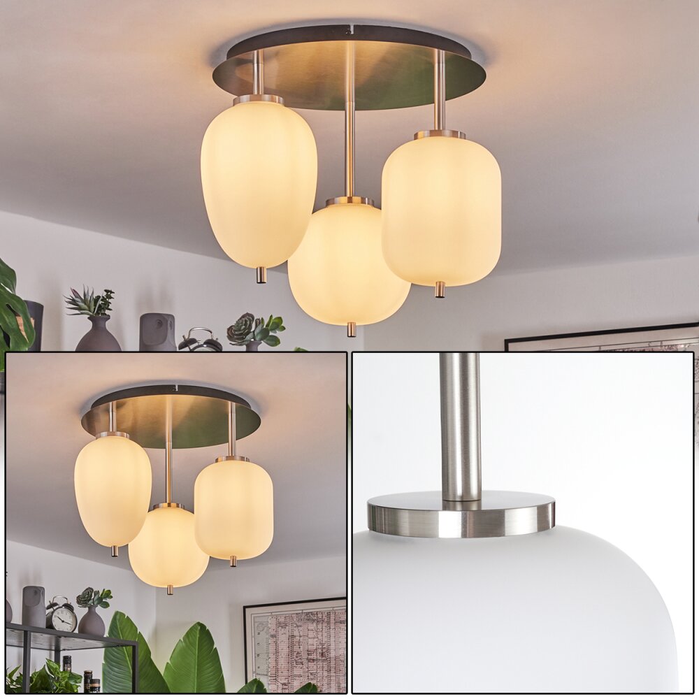 Plafonnier Verbania Noir, 3 lumières main product photo