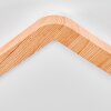 Plafonnier Siguna LED Couleur bois, 1 lumière