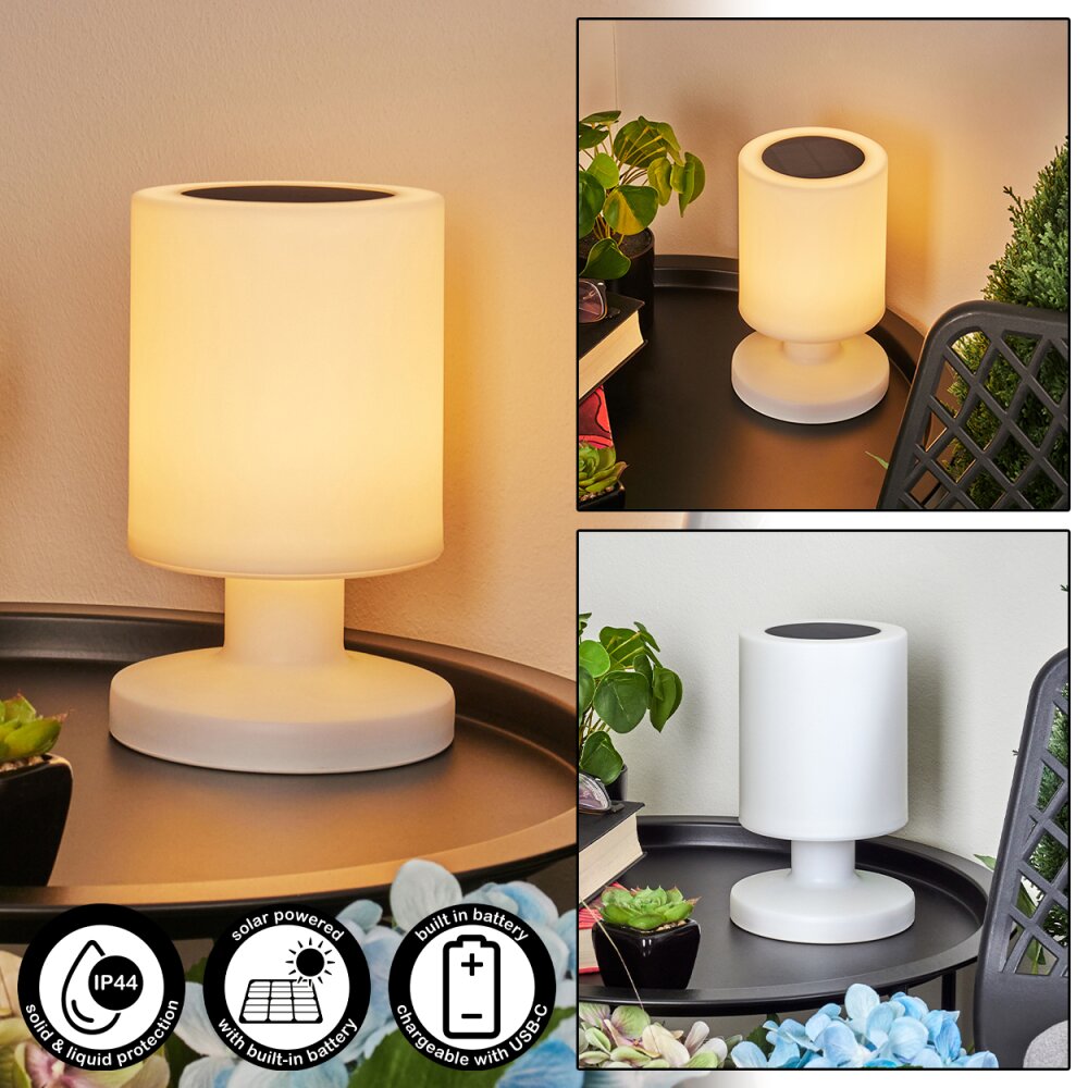 Lampe solaires Pontaut LED Blanc, 1 lumière main product photo