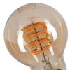 E27 LED 6 watt 2200 kelvin 320 lumen Ambre, 1 lumière