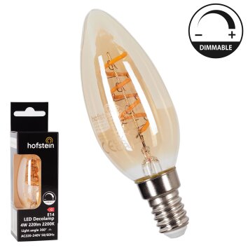 E14 LED 4 watt 2200 kelvin 220 lumen