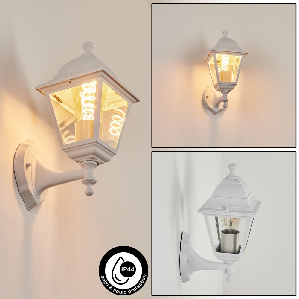 Applique murale d'extérieur Murto Blanc, 1 lumière main product photo