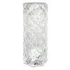 Lampe de table Globo GIXI LED Argenté, Transparent, 1 lumière