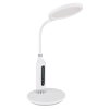 Lampe de table Globo FRUGGY LED Chrome, Blanc, 1 lumière