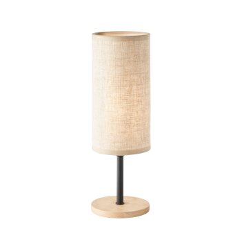 Lampe de table FHL easy Kira Noir, 1 lumière