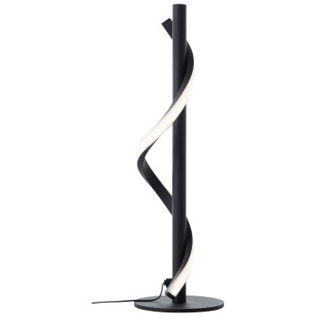 Lampe de table Brilliant Eunice LED Noir, 1 lumière