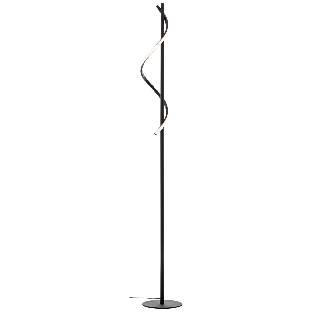 Lampadaire Brilliant Eunice LED Noir, 1 lumière main product photo