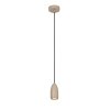 Suspension Lucide EVORA Taupe, 1 lumière