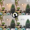 Lampe à poser Oundo LED Blanc, 1 lumière